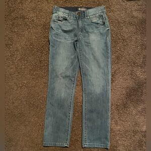 Democracy Women's Straight Leg Jeans in Light Blue